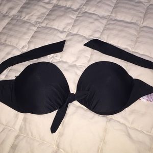 Bandeau push up swim top