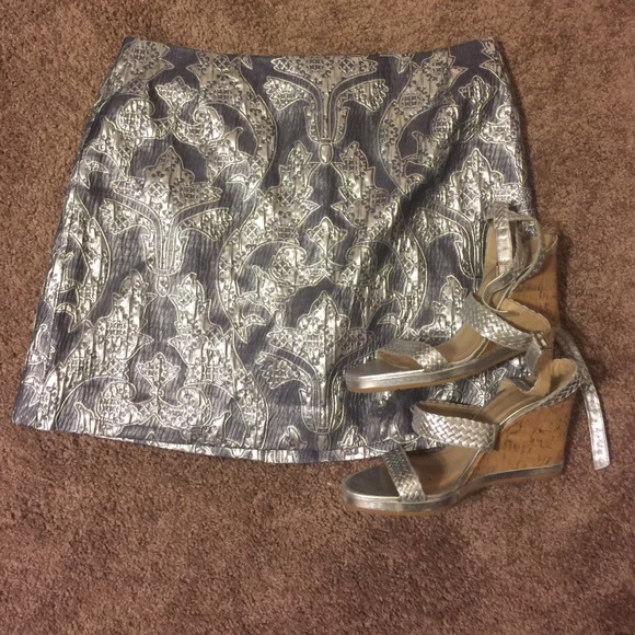 Silver metallic H&M mini.