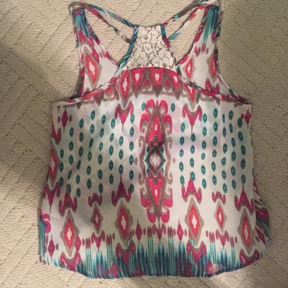 Patterned tank top - Picture 2 of 2