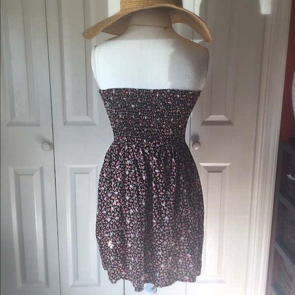 Floral Black Dress - Picture 3 of 4