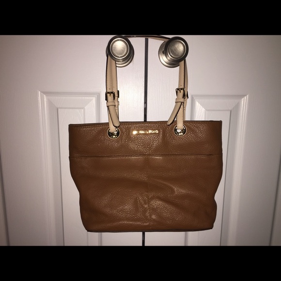 brown Michael Kors purse