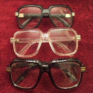 Lot of 3️⃣!!  faux Cazal glasses!! 👓👓👓