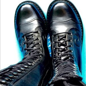killer Fluevog leather boots