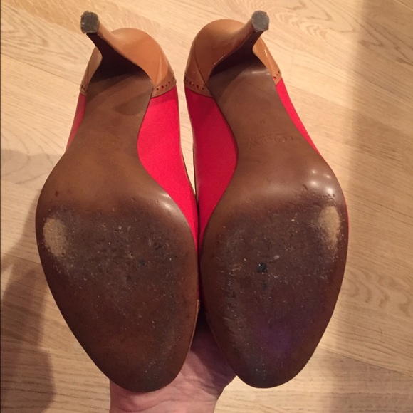 *SOLD* Two-toned J Crew Mona Tasseled Pumps - Picture 4 of 4