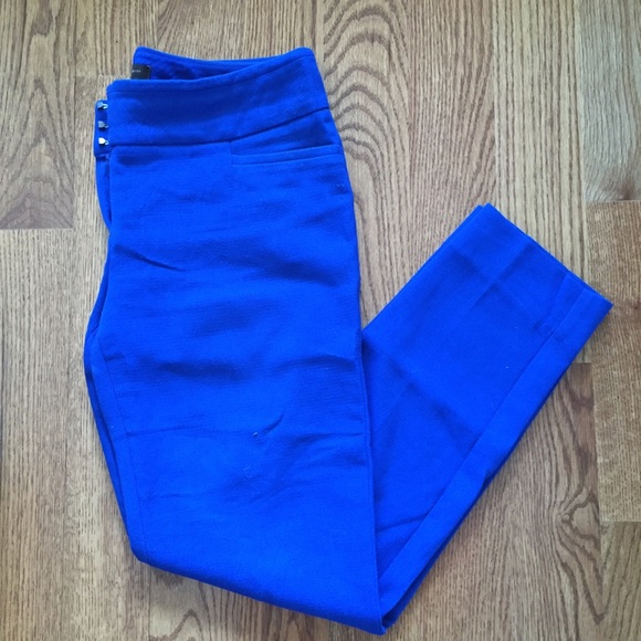 Drew Blue Ankle Pants