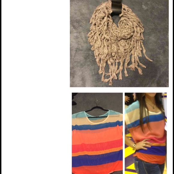 Shirt and Scarf Bundle