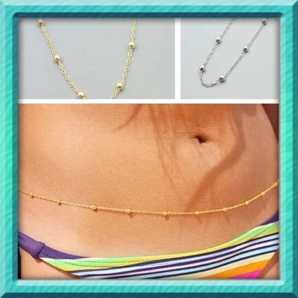 Beaded Belly Chain - Picture 1 of 2