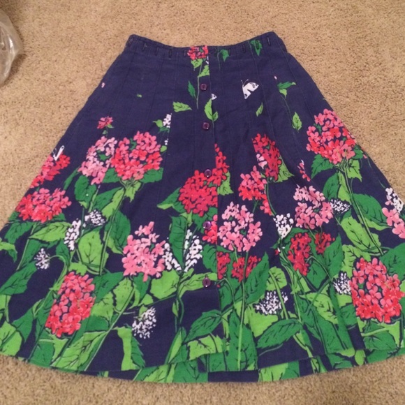 Floral skirt