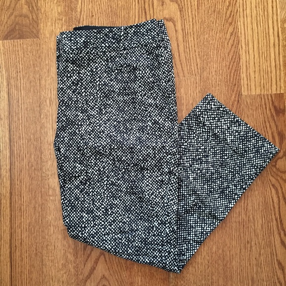 Black/White Drew Cropped Pant