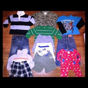 Lot of boys clothing size 24 months-2T