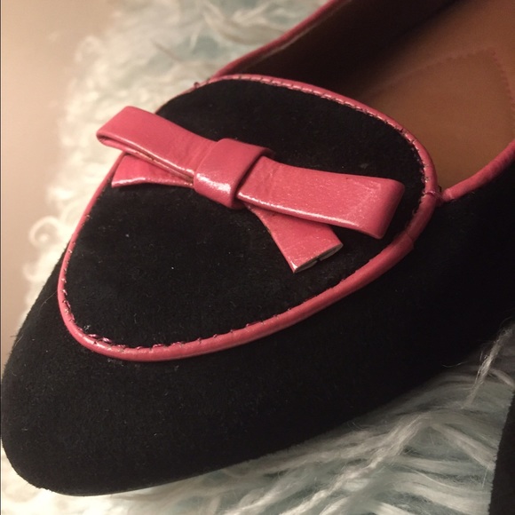 Mizrahi uber preppy bow flats
