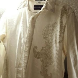 Men's Graphic Button down Polo