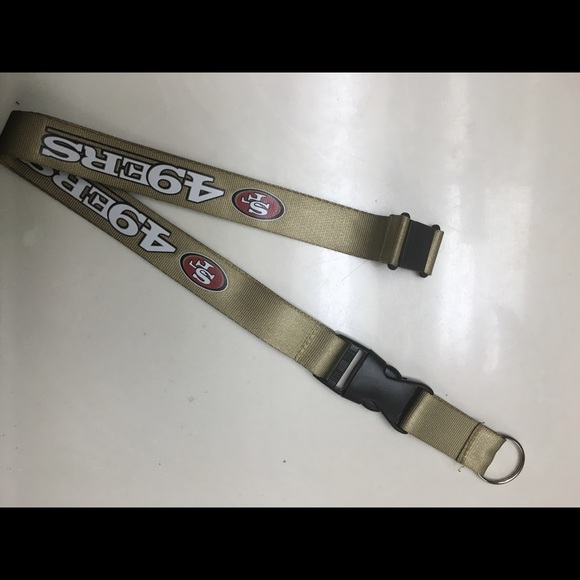 49ers lanyard