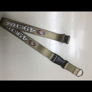 49ers lanyard