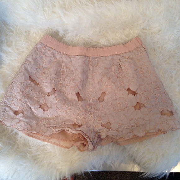 Crochet shorts