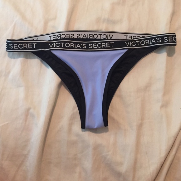 Periwinkle Victoria's Secret cheeky bikini bottoms
