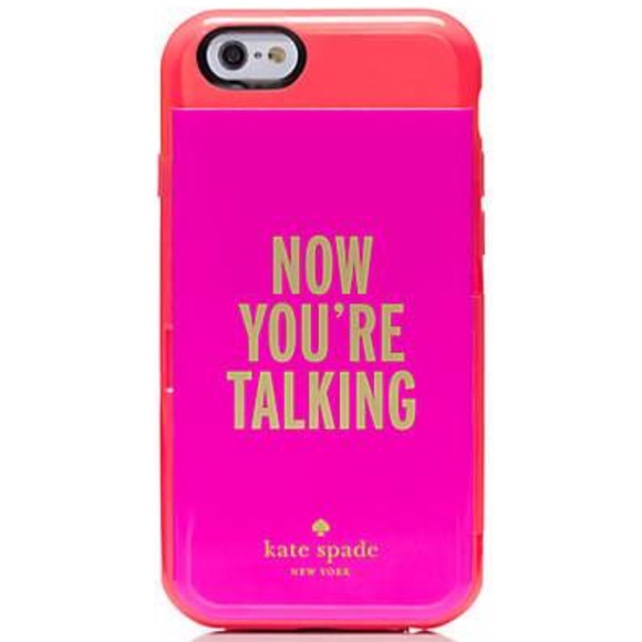 Kate Spade NY 'Now you're talking' iphone 6 case