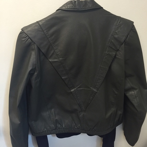 Vintage 80s Leather Jacket - Picture 3 of 6