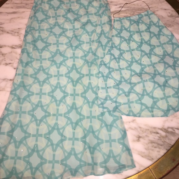 Express Halter & Skirt set.