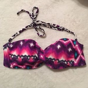 Multicolor Bikini Top