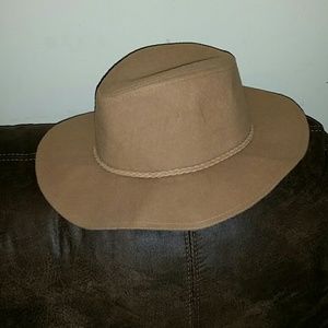 Wet Seal braided, floppy brim hat