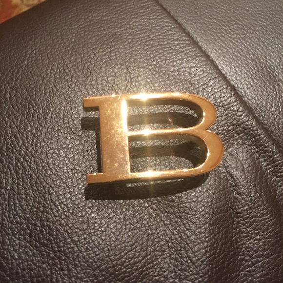 Gold Plated Letter "B" buckle