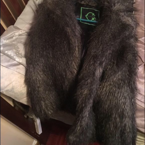 C.Wonder Faux Fur Vest