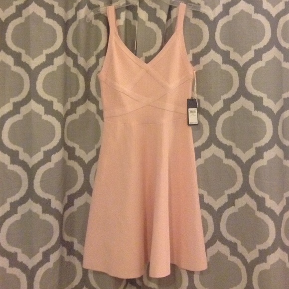 Guess pink dress