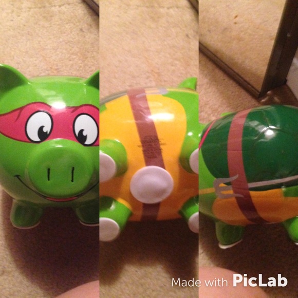 Ninja Turtle Piggy Bank