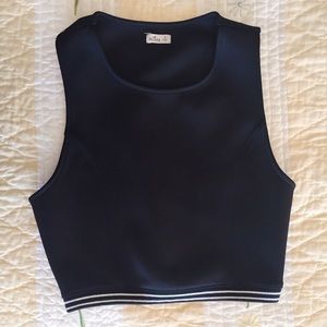 Hollister Neoprene Cropped Tank