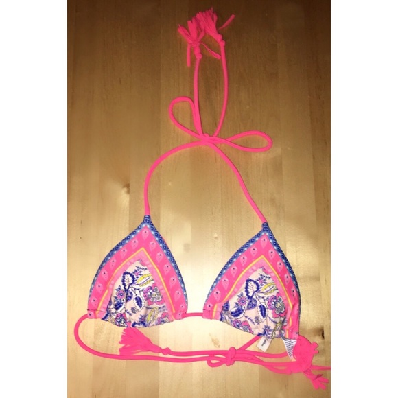 Paisley bright American eagle bikini top XS