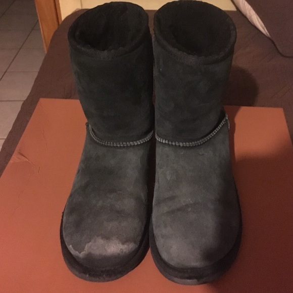 SOLD*** FIRM PRICE Size 4 Authentic Black Uggs