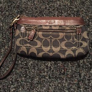 Coach wristlet