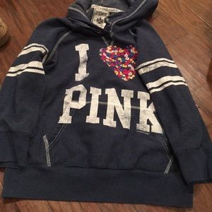 Large pink hoody