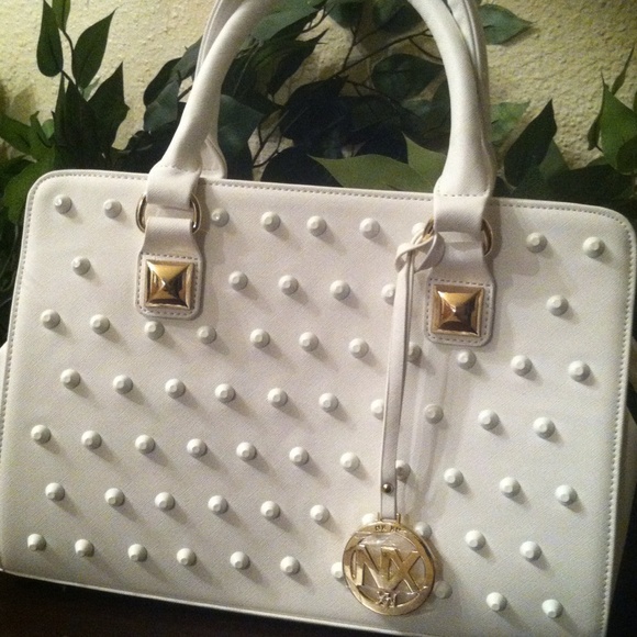 S0LD!!!!!!!!!!!!!!BEAUTIFUL WHITE NX BAG... - Picture 3 of 4