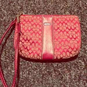 Coach wristlet