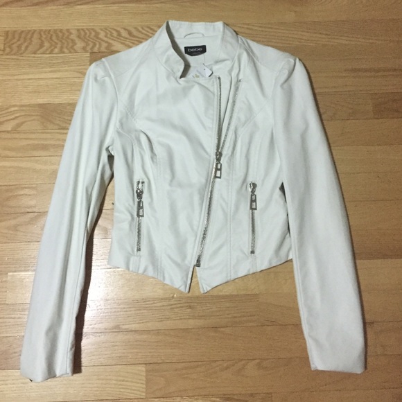 Bebe leather jacket