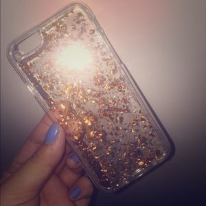Luxury bling Gold iPhone6 case❤️