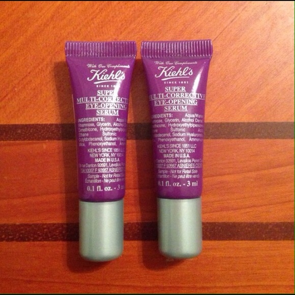 2 Kiehl's Super Multi-Corrective Eye opening serum