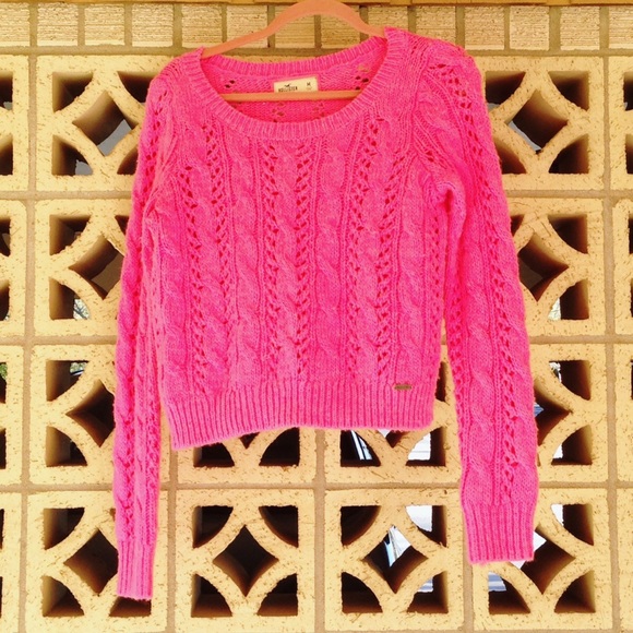 Hot Pink Sweater - Picture 1 of 2