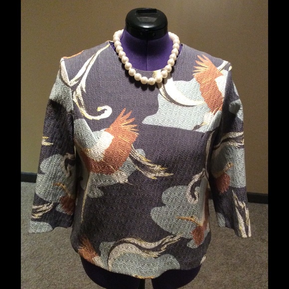 Like new colorful Aline Top - Picture 1 of 2