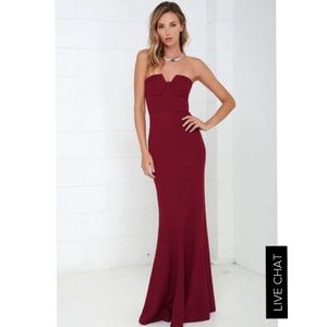 Red Wine Formal Gown
