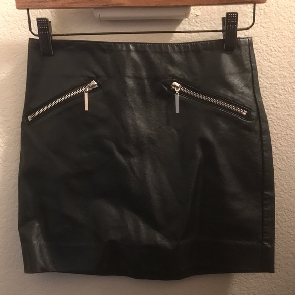 H&M Dresses & Skirts - ☀️🆕NWT faux leather mini skirt from H & M.