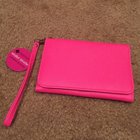 Pink Wallet Wristlet - Picture 1 of 3