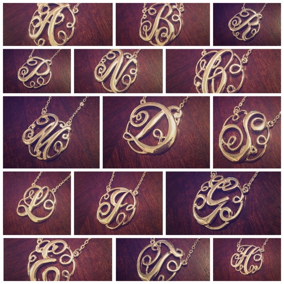 Monogram Necklaces - Picture 2 of 5