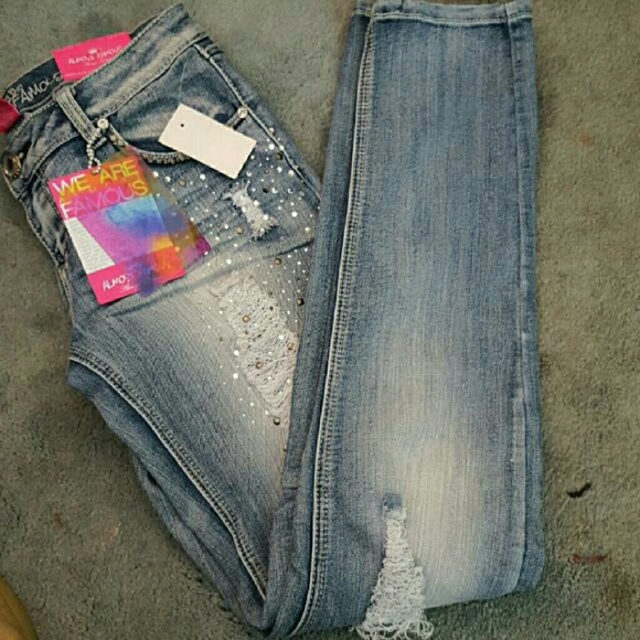 Cute distressed jeans