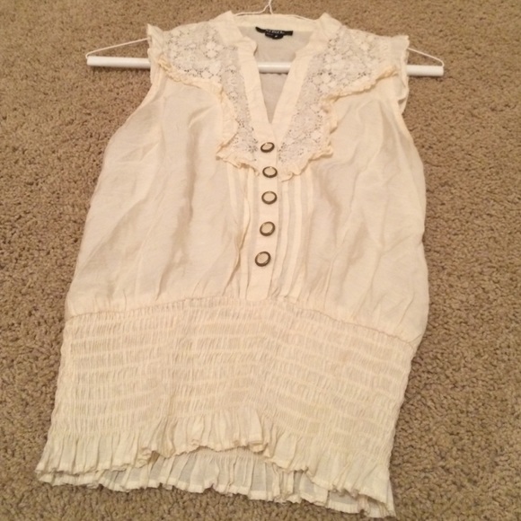 Rustic cream top