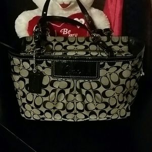 Authentic Coach handbag serial number A1032-F14281