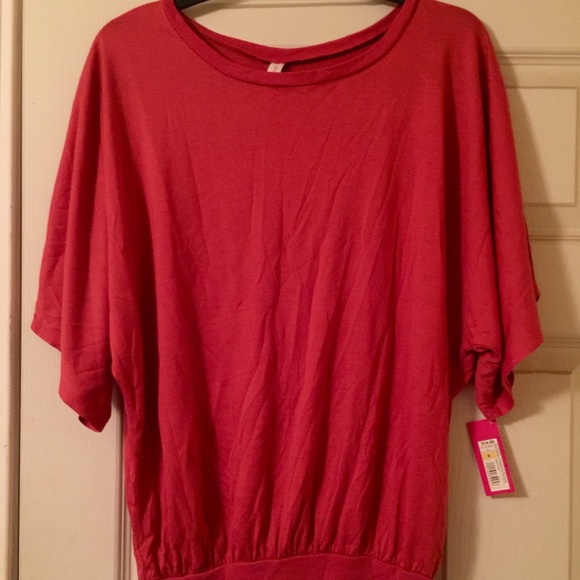 Beautiful coral blouse size small