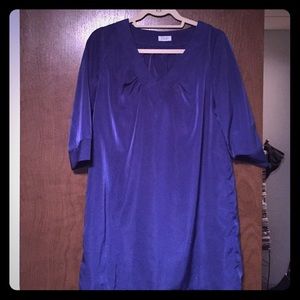 Royal blue shift dress!